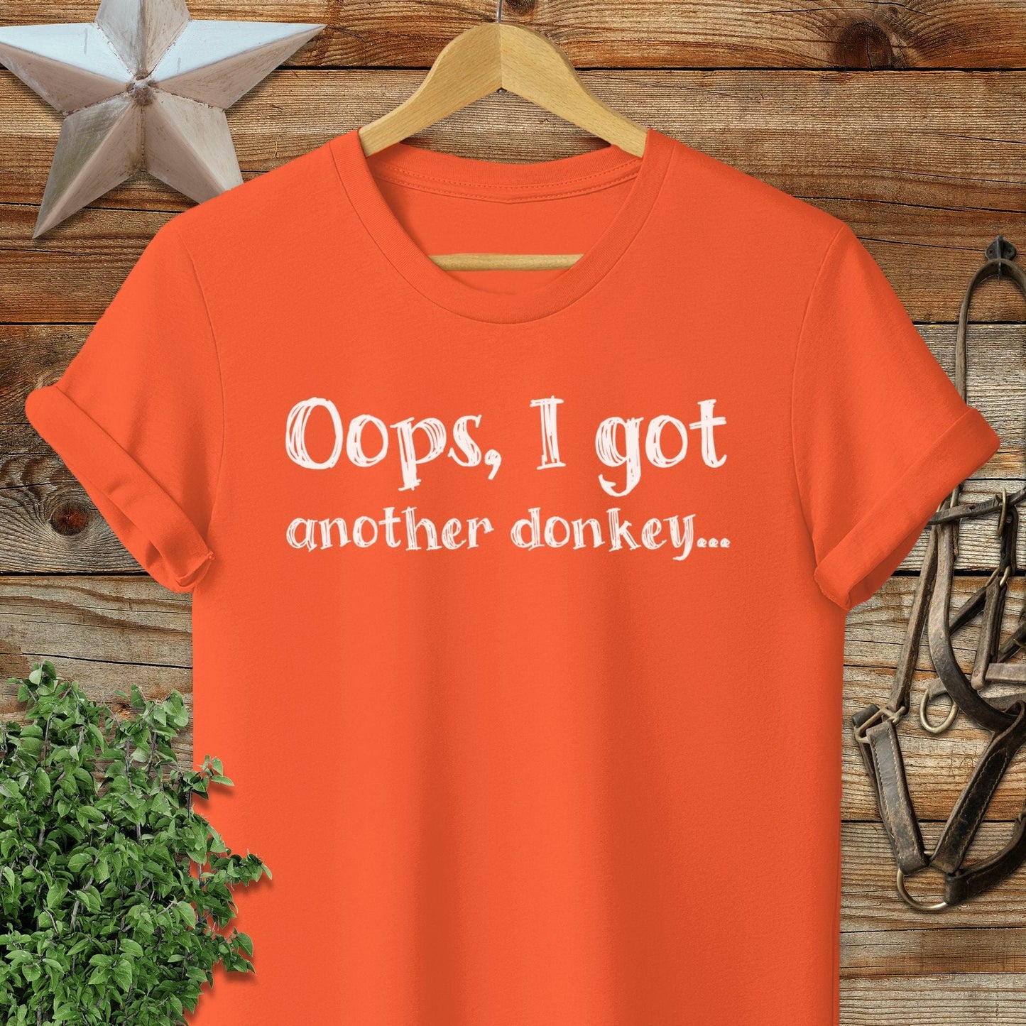 Oops Another Donkey Softstyle Tee