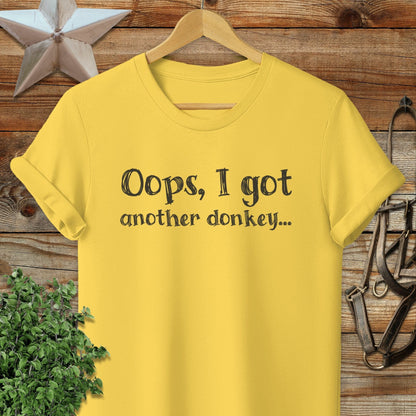 Oops Another Donkey Softstyle Tee