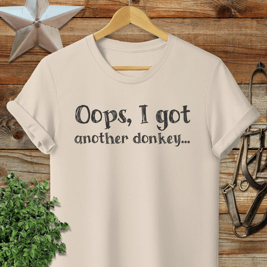 Oops Another Donkey Softstyle Tee