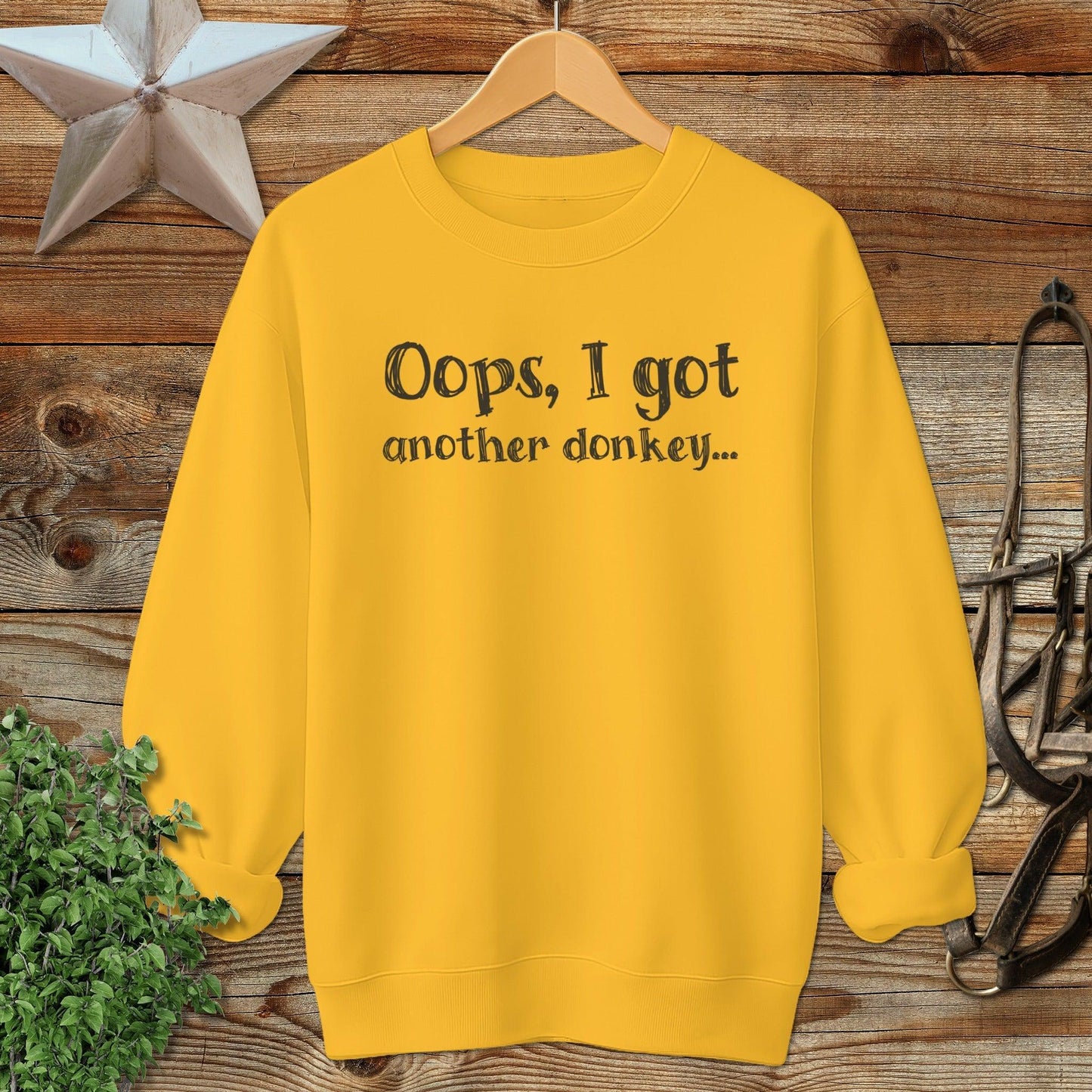 Oops Another Donkey Sweatshirt