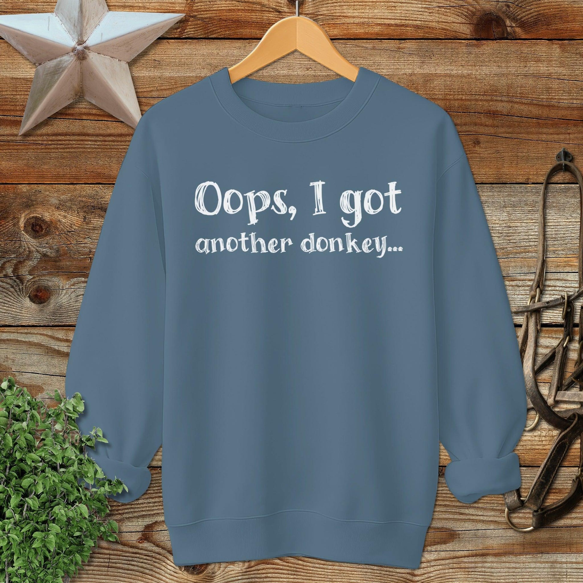 Oops Another Donkey Sweatshirt