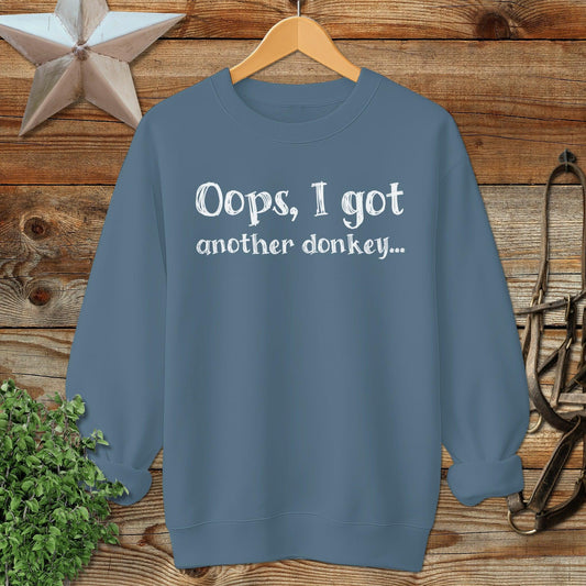 Oops Another Donkey Sweatshirt
