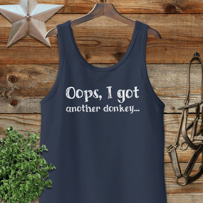 Oops Another Donkey Tank Top