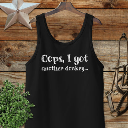 Oops Another Donkey Tank Top