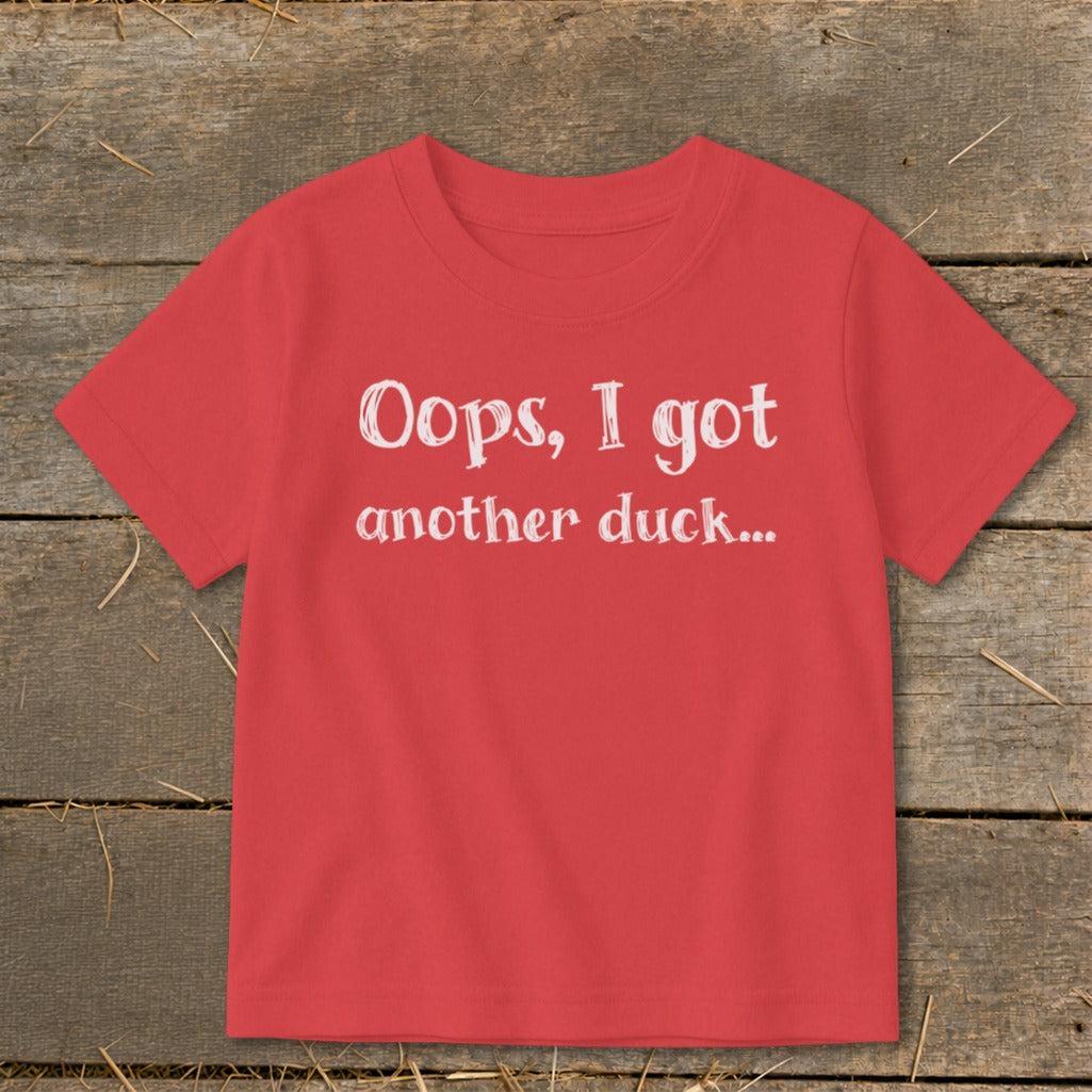 Oops Another Duck Toddler Tee