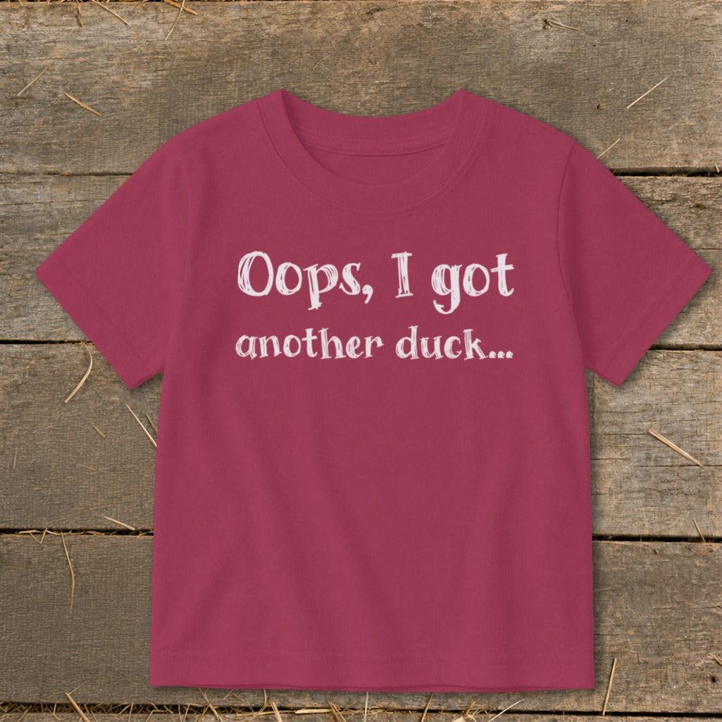 Oops Another Duck Toddler Tee