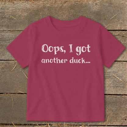 Oops Another Duck Toddler Tee