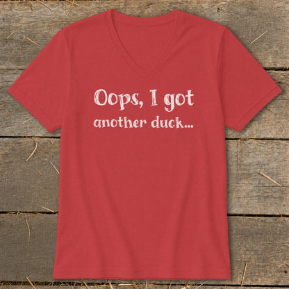 Oops Another Duck V-neck