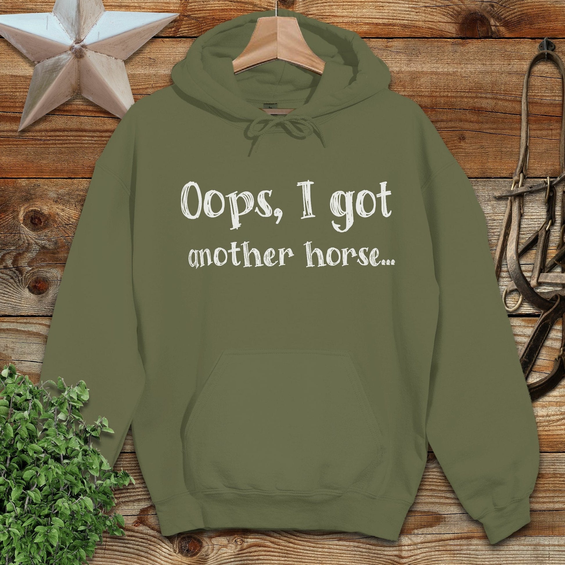 Oops Another Horse Hoodie