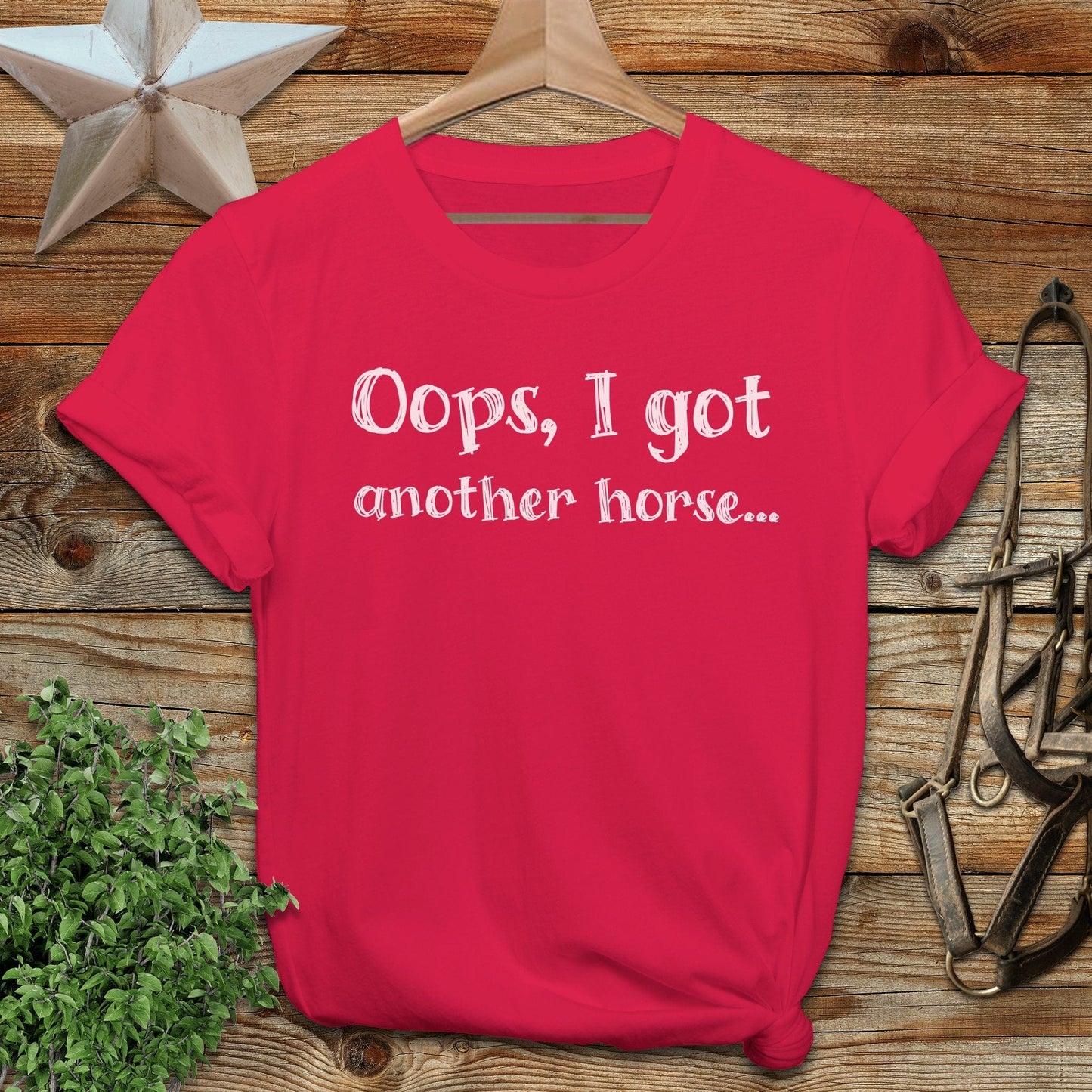 Oops Another Horse Softstyle Tee