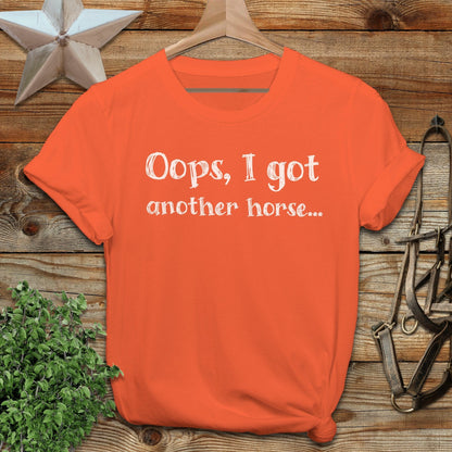 Oops Another Horse Softstyle Tee