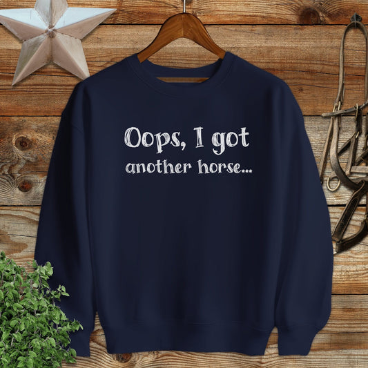 Oops Another Horse Sweatshirt