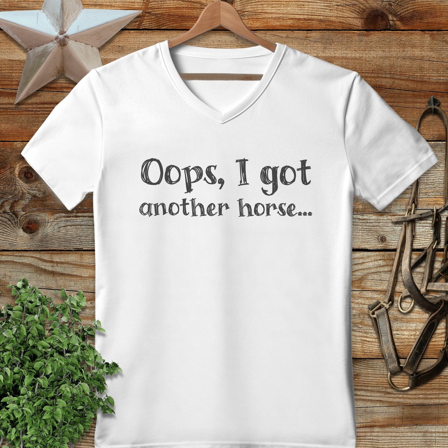 Oops Another Horse V-neck