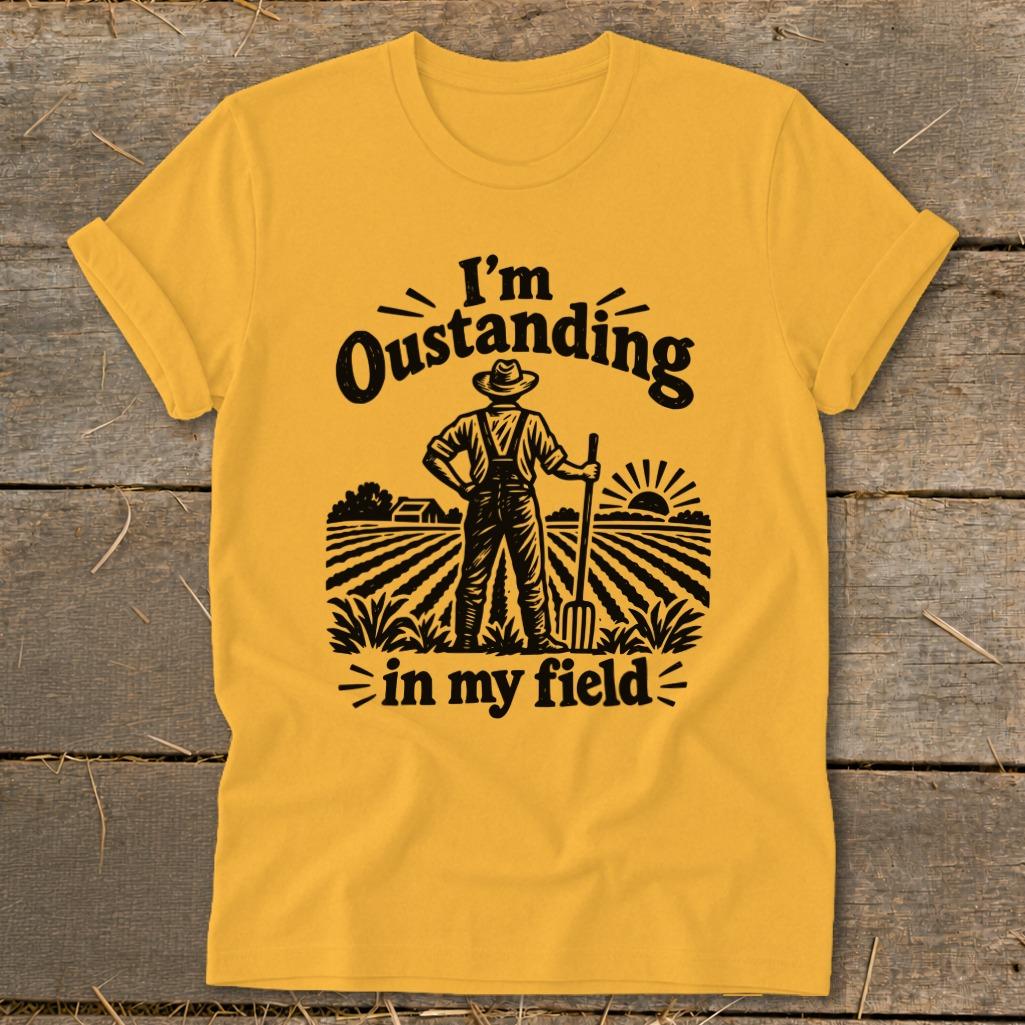 Outstanding In My Field Softstyle Tee