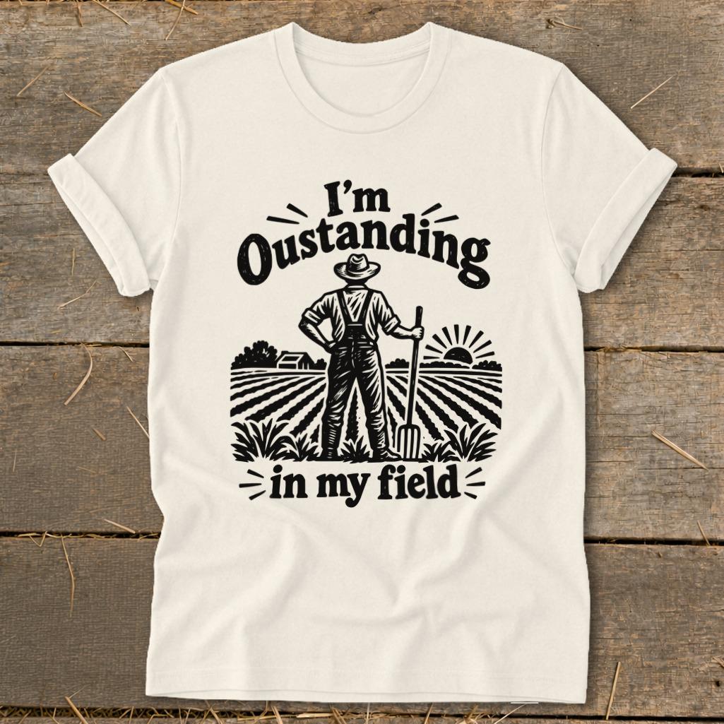 Outstanding In My Field Softstyle Tee