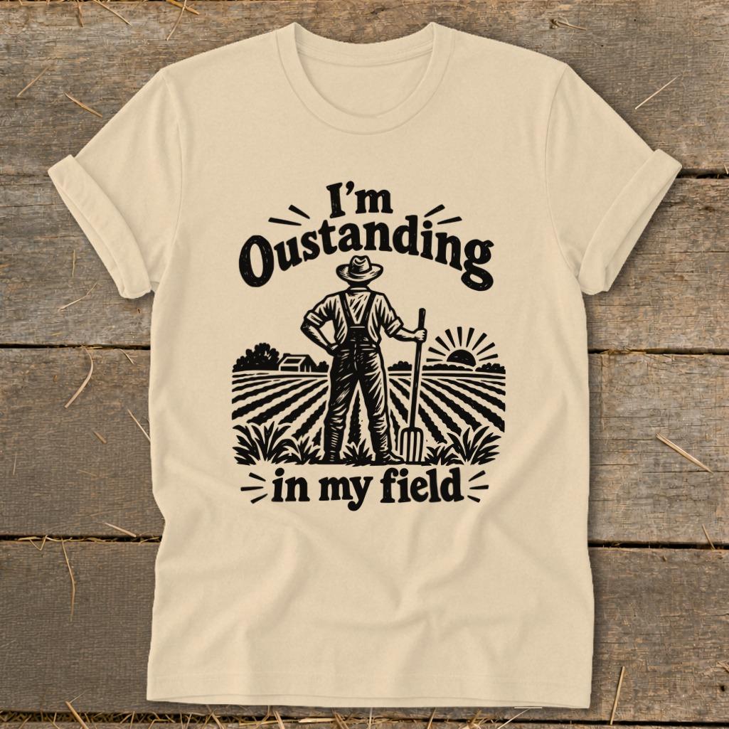 Outstanding In My Field Softstyle Tee