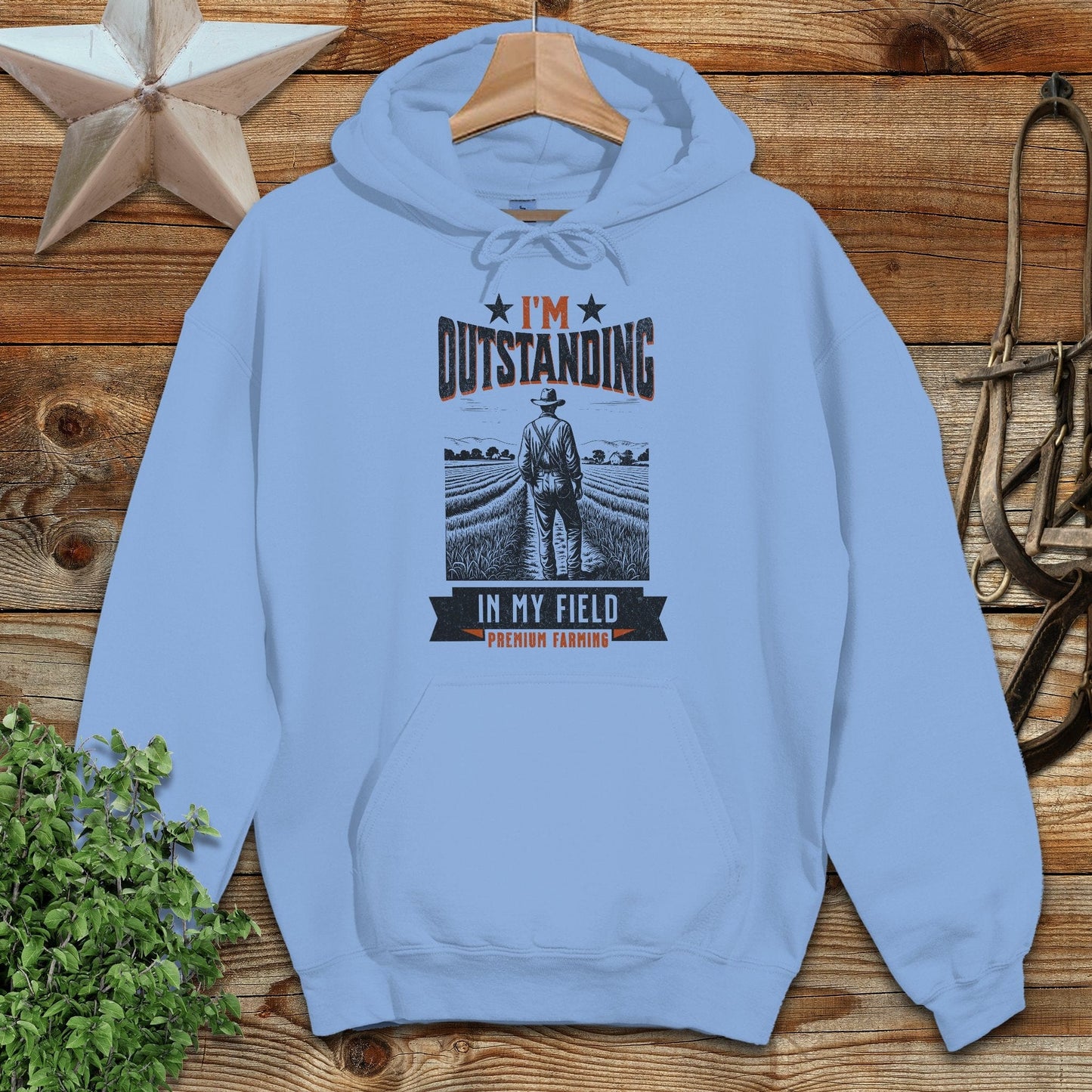Outstanding in My Field Hoodie