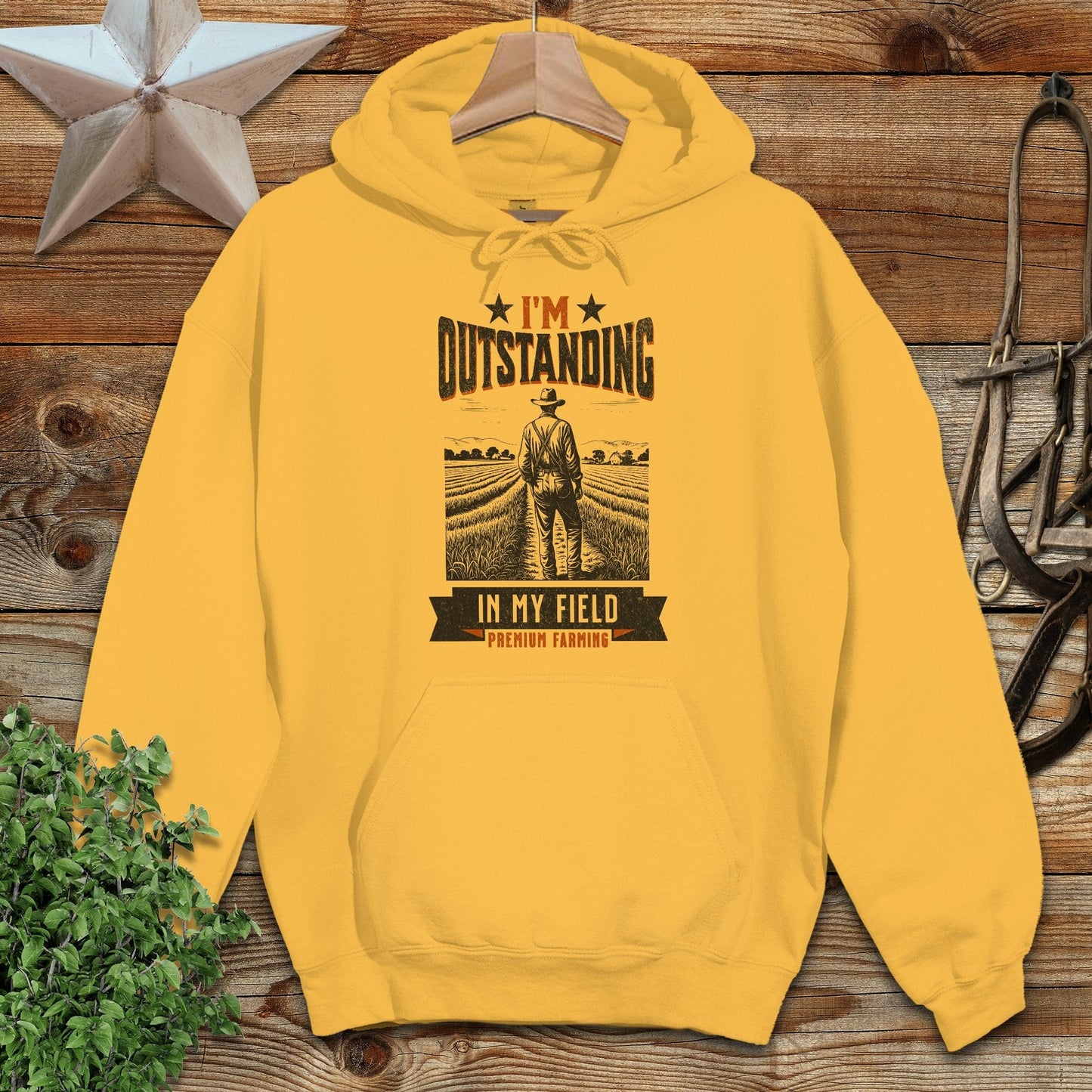 Outstanding in My Field Hoodie