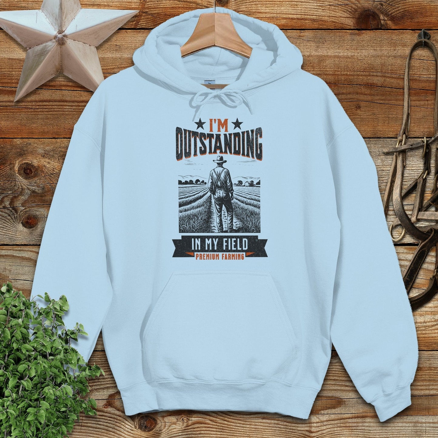 Outstanding in My Field Hoodie