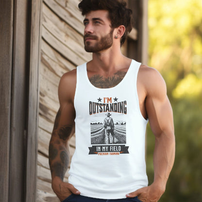 Outstanding in My Field Tank Top