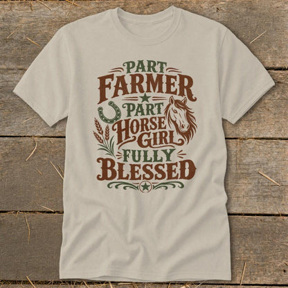 Part Farmer Part Horse Girl Classic Tee