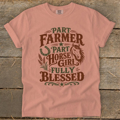 Part Farmer Part Horse Girl Signature Tee