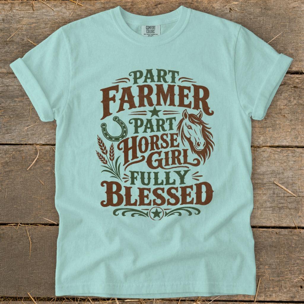 Part Farmer Part Horse Girl Signature Tee
