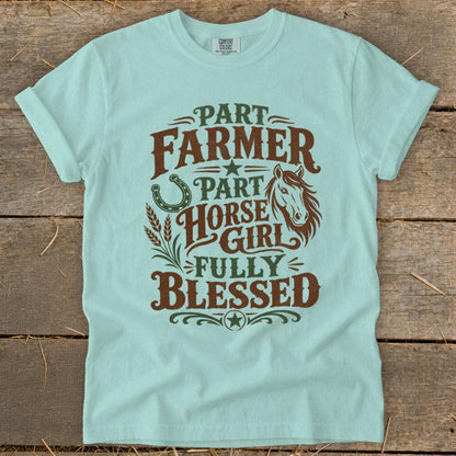 Part Farmer Part Horse Girl Signature Tee