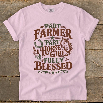 Part Farmer Part Horse Girl Signature Tee