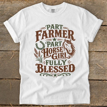 Part Farmer Part Horse Girl Signature Tee