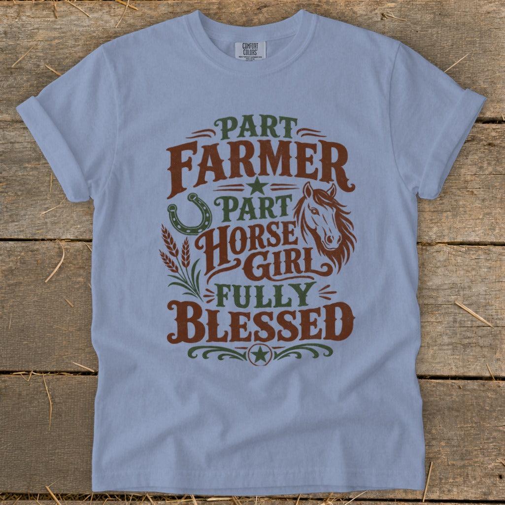 Part Farmer Part Horse Girl Signature Tee
