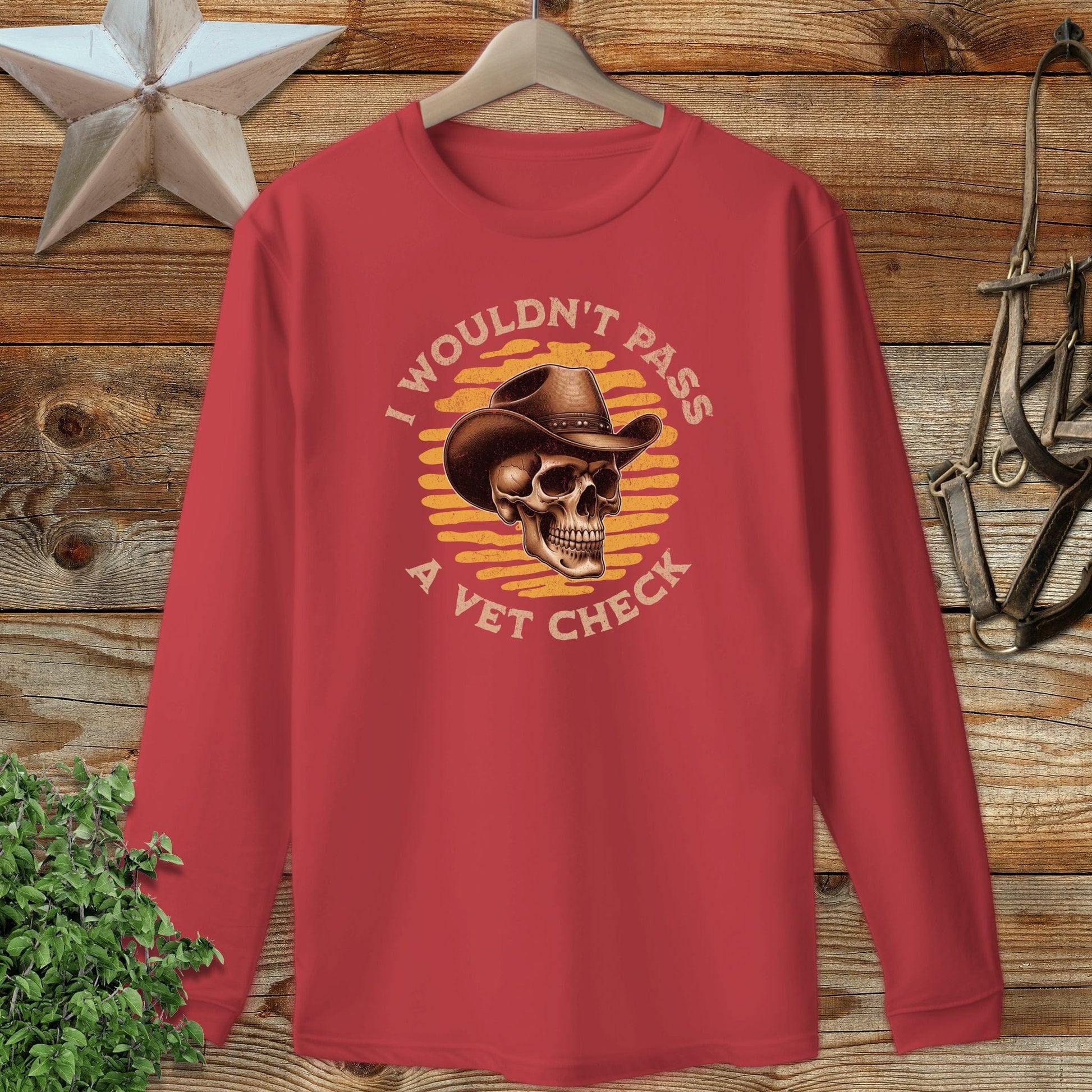 Pass a Vet Check Long Sleeve Tee
