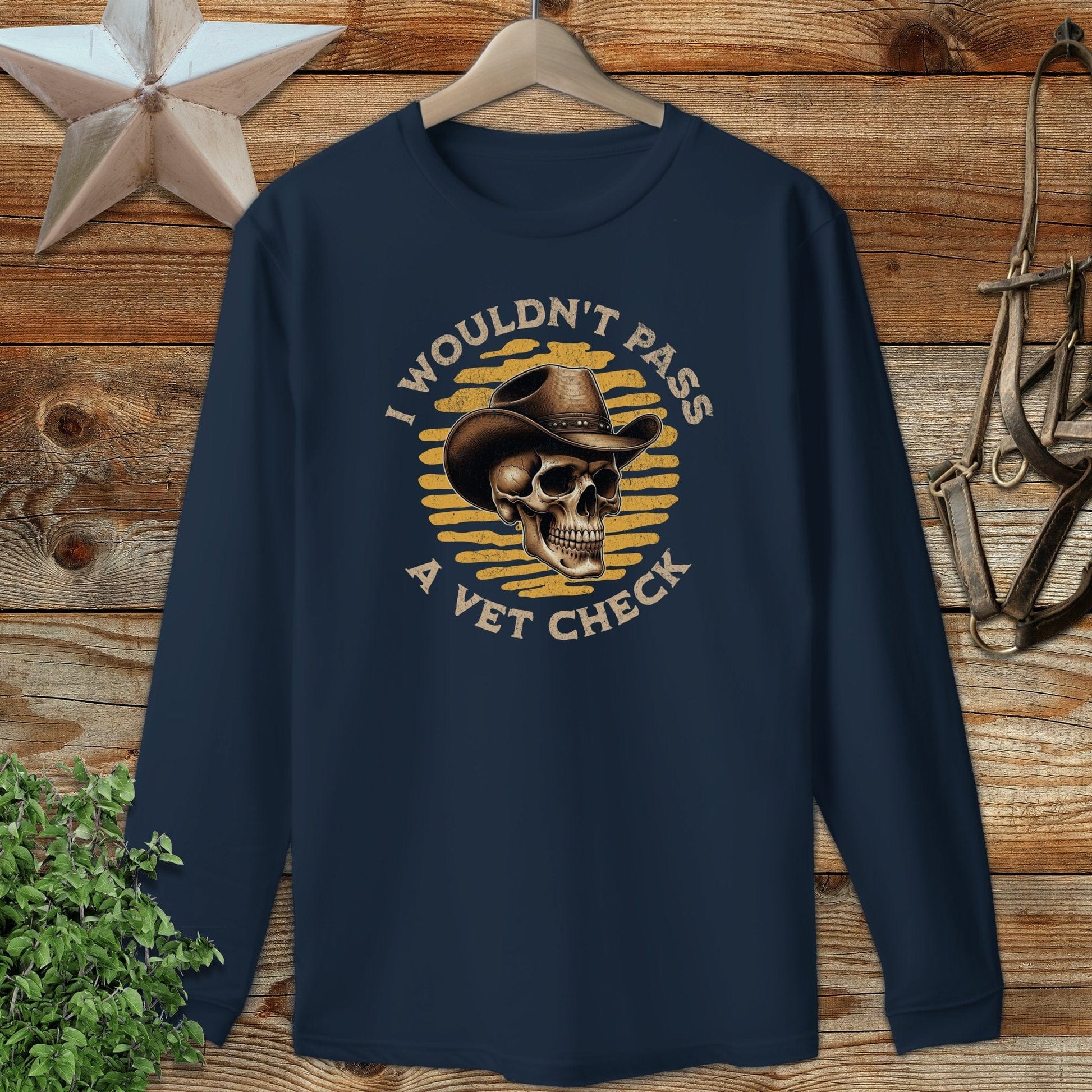 Pass a Vet Check Long Sleeve Tee