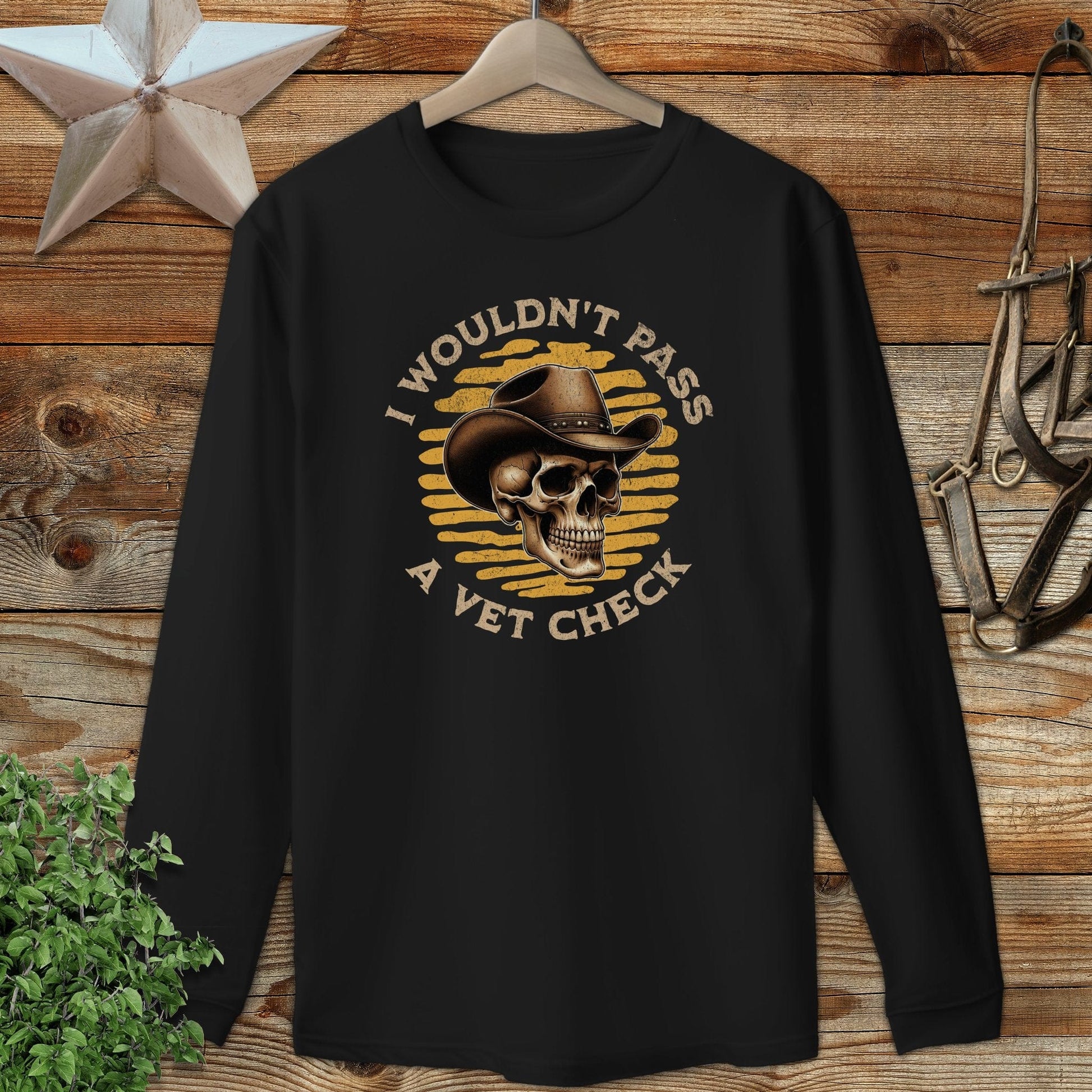 Pass a Vet Check Long Sleeve Tee