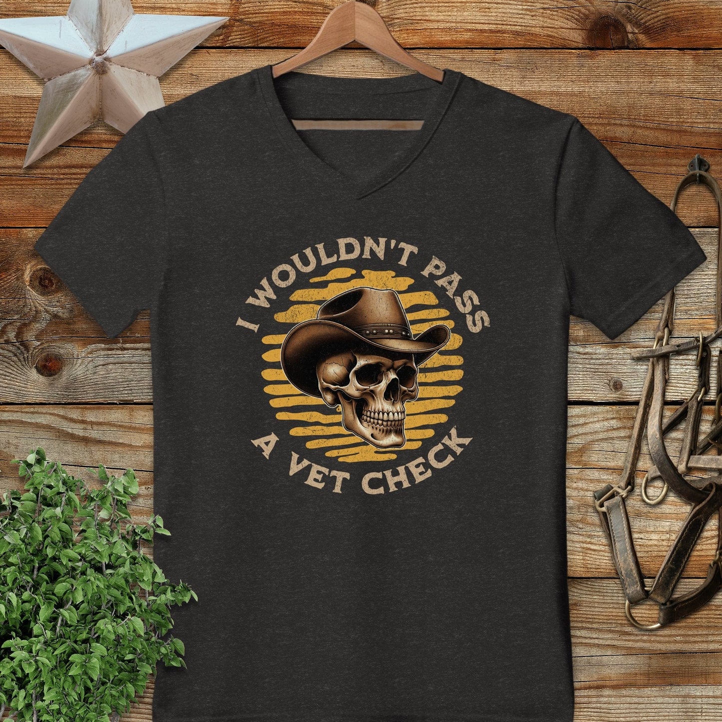 Pass a Vet Check V-neck
