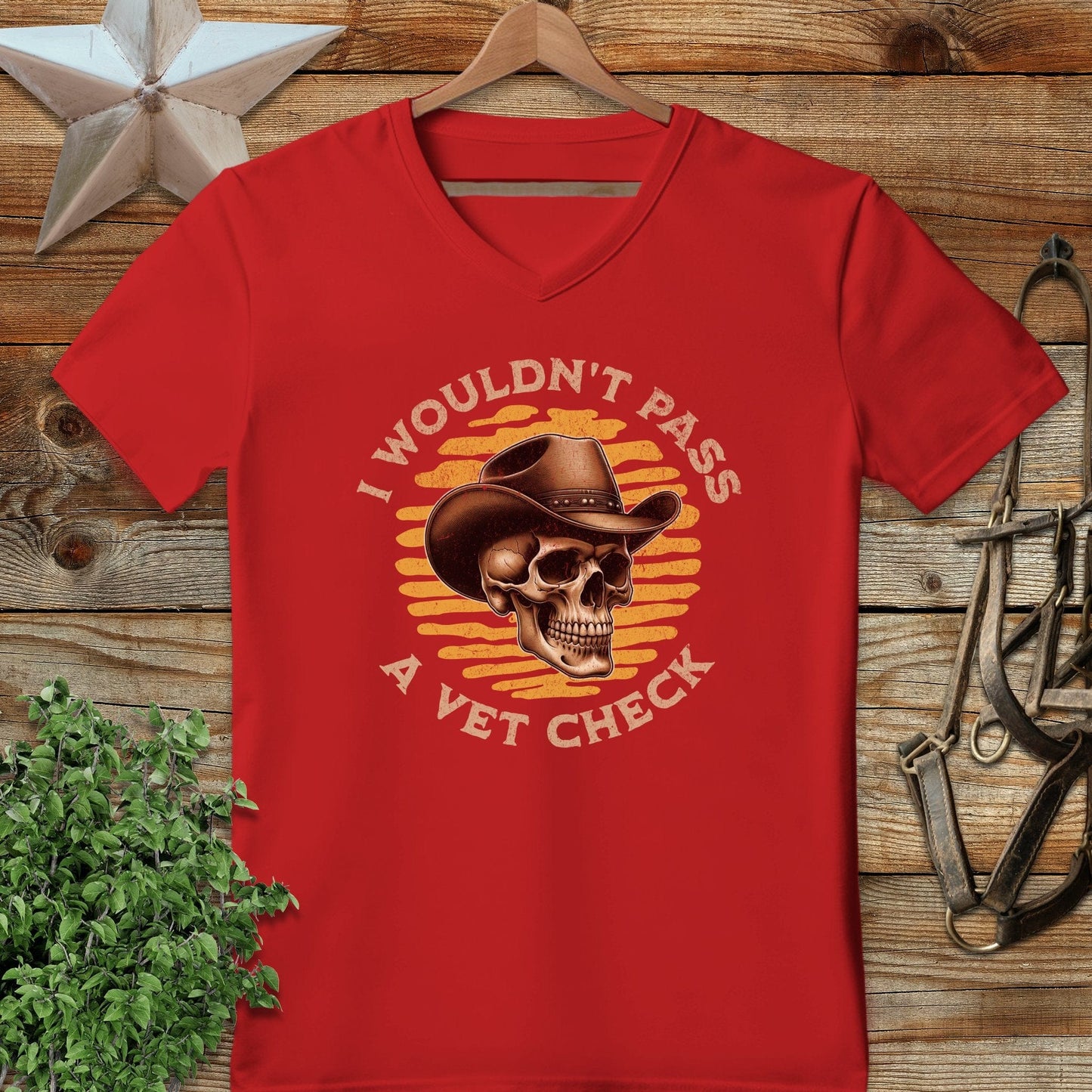 Pass a Vet Check V-neck