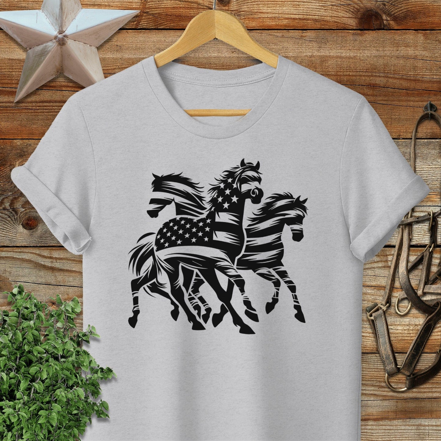 Patriotic Grace Horses T-shirt