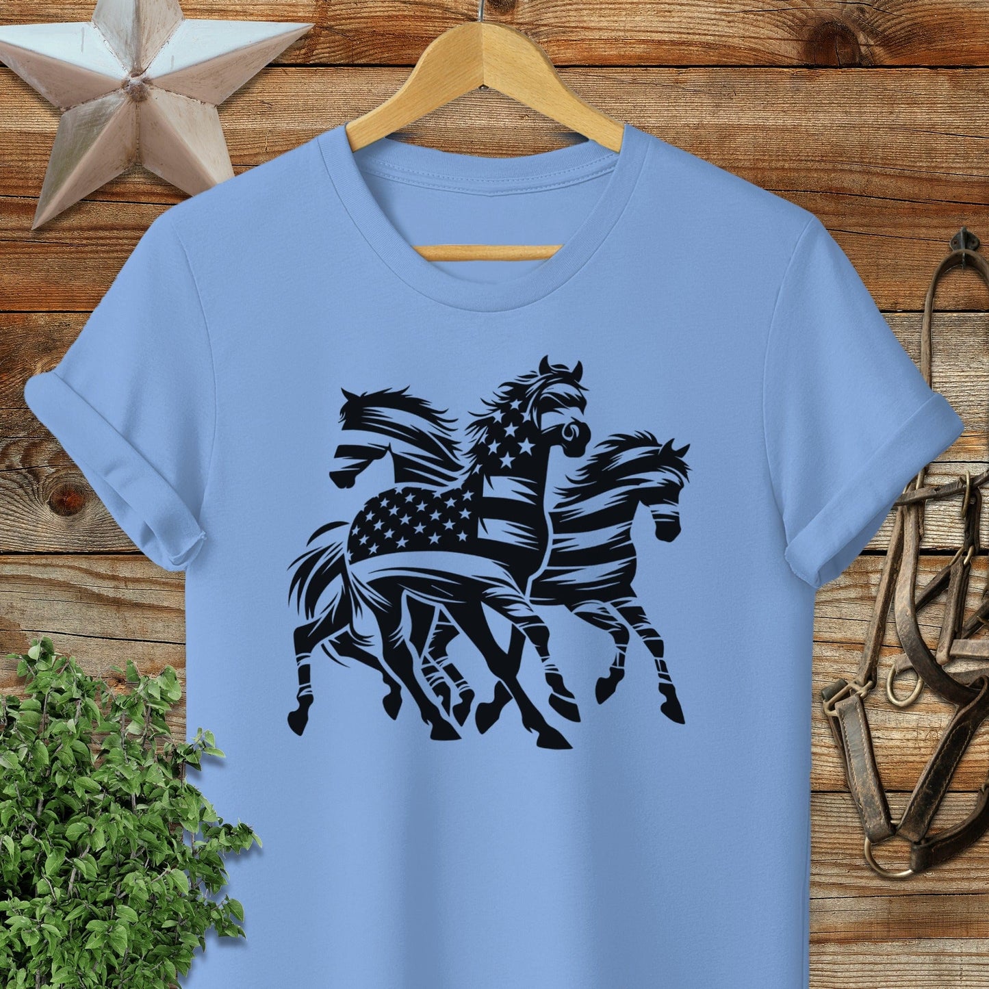 Patriotic Grace Horses T-shirt
