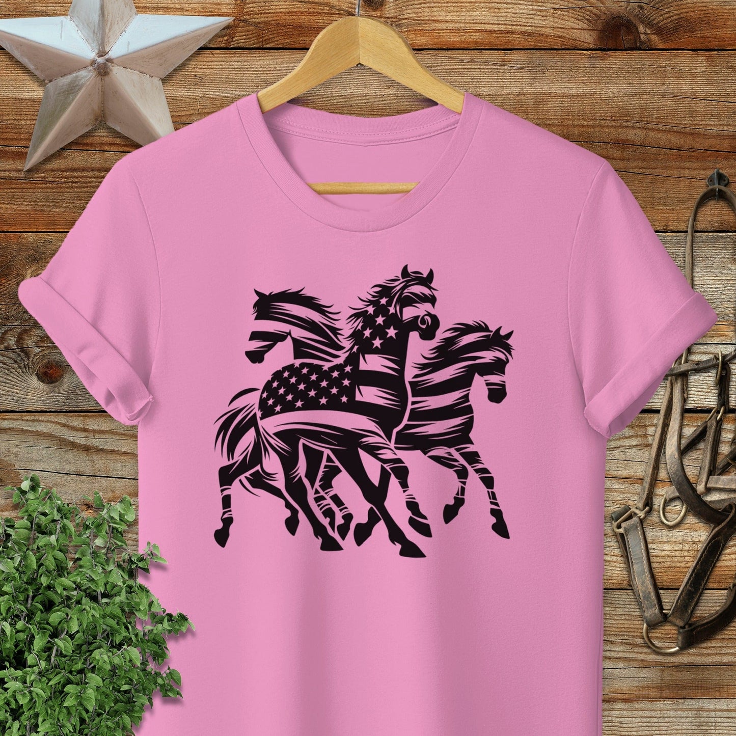 Patriotic Grace Horses T-shirt