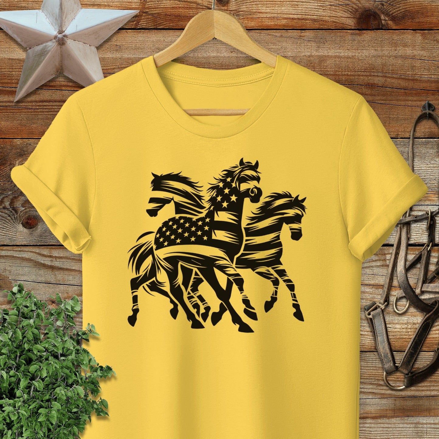 Patriotic Grace Horses T-shirt