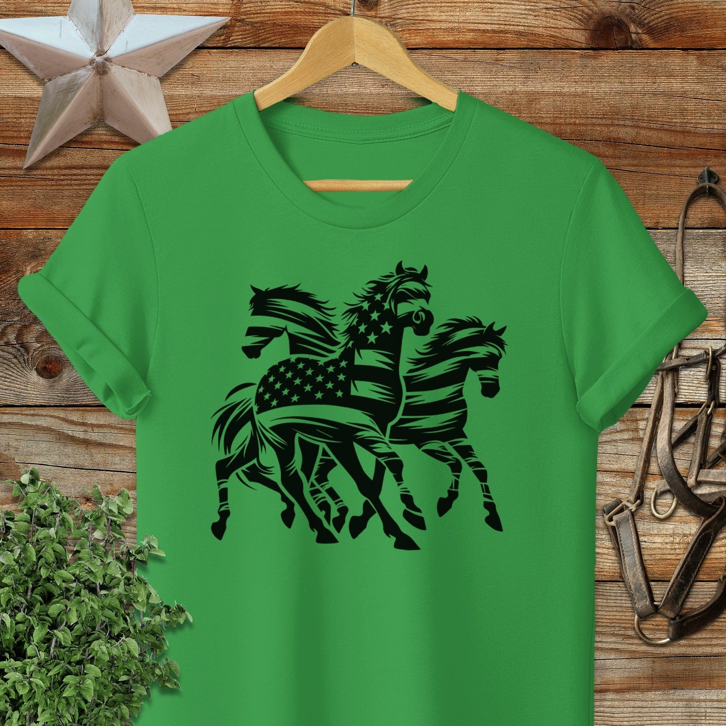 Patriotic Grace Horses T-shirt