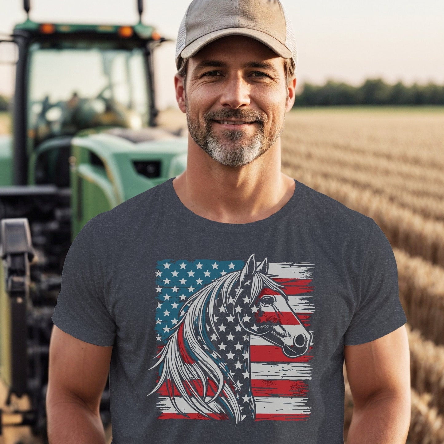 Patriotic Horse T-shirt