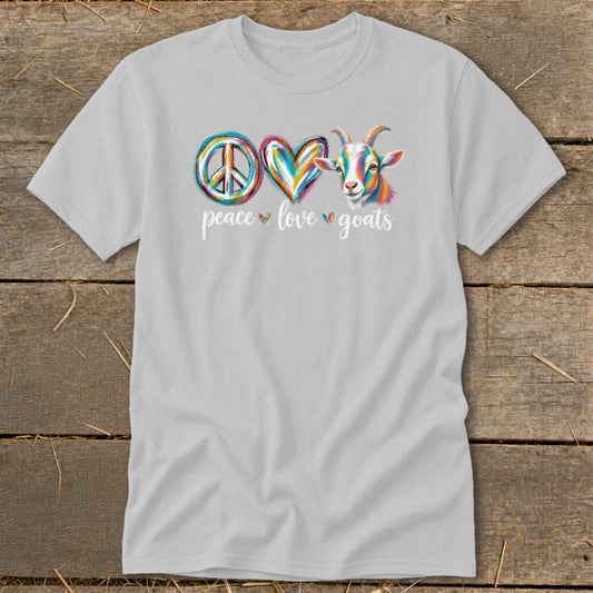 Peace Love Goats Classic Tee