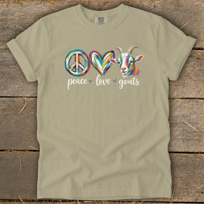 Peace Love Goats Signature Tee