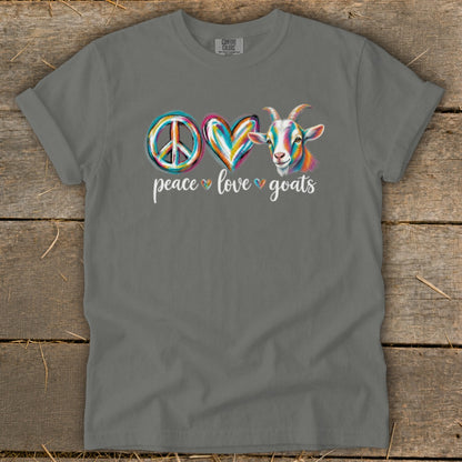 Peace Love Goats Signature Tee