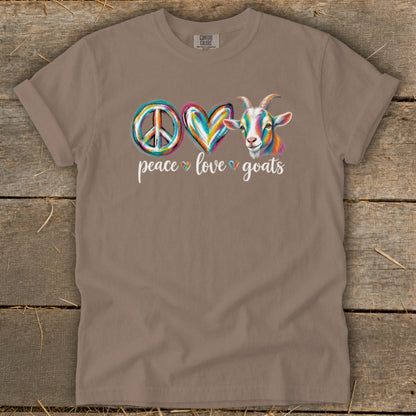 Peace Love Goats Signature Tee