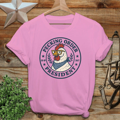 Pecking Order Softstyle Tee