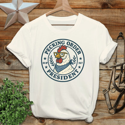 Pecking Order Softstyle Tee