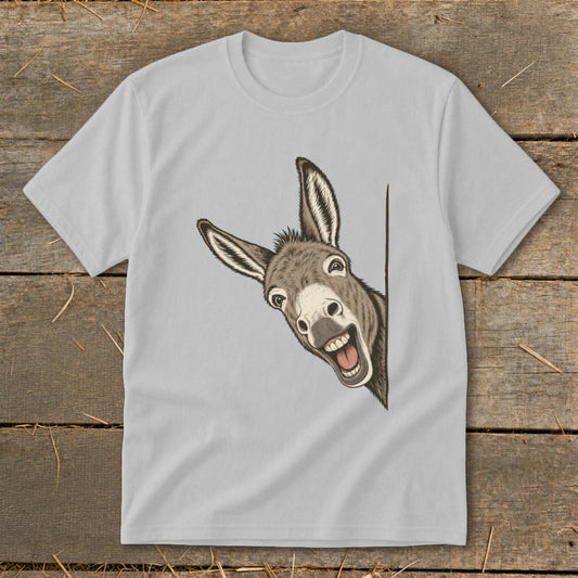 Peeking Donkey Youth Tee