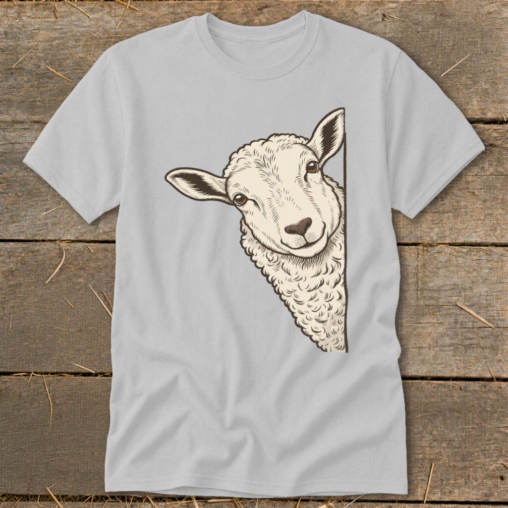 Peeking Sheep Classic Tee